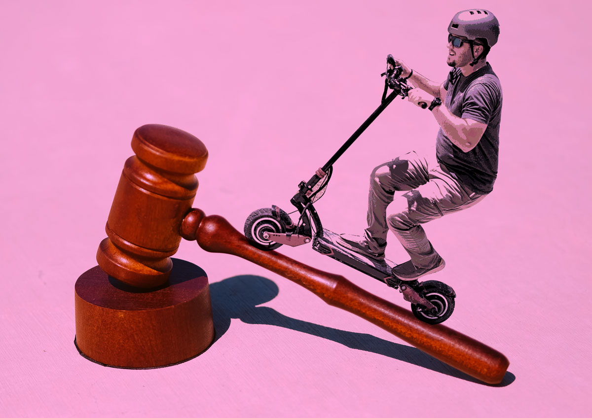 e-scooters and the Law