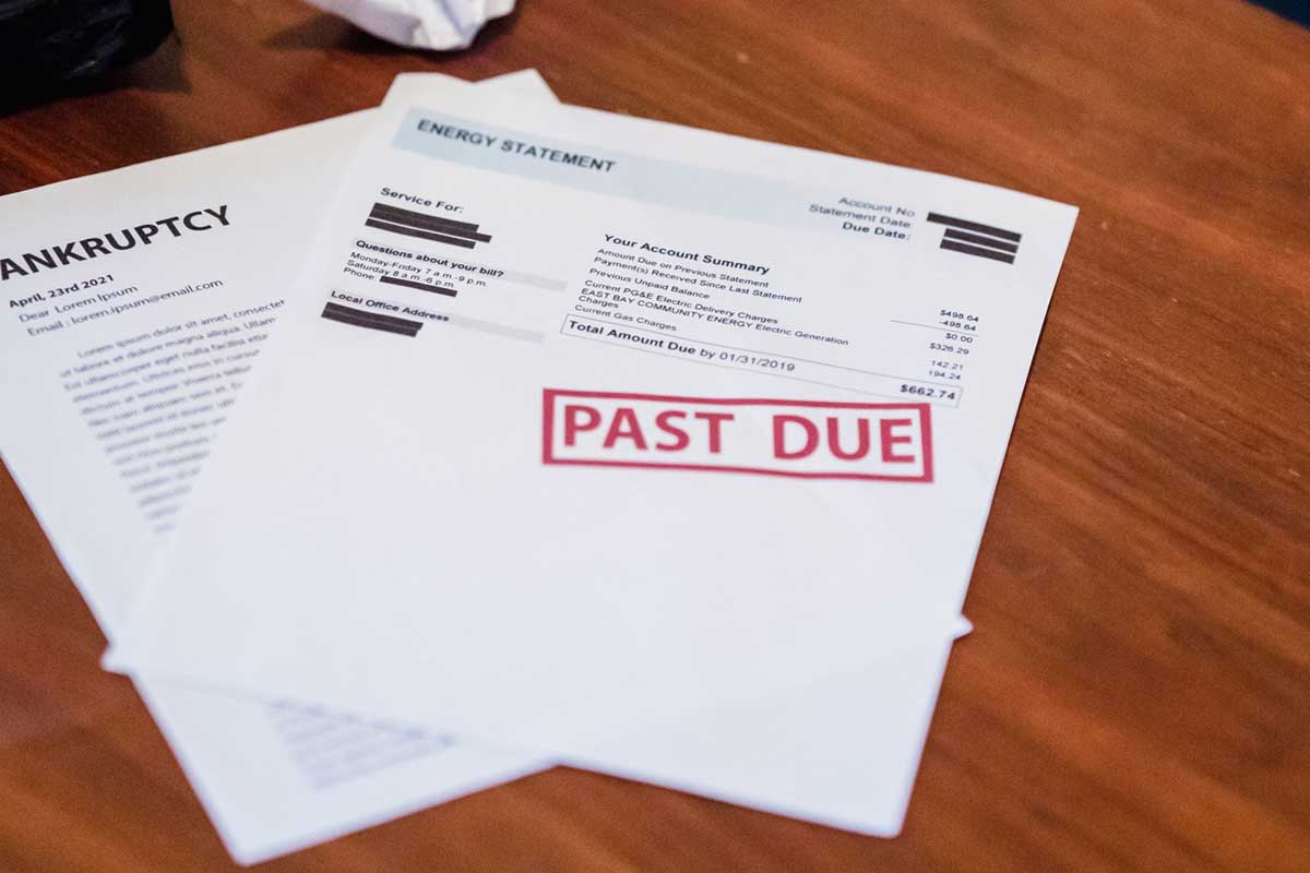 Enforcing a debt - overdue bill
